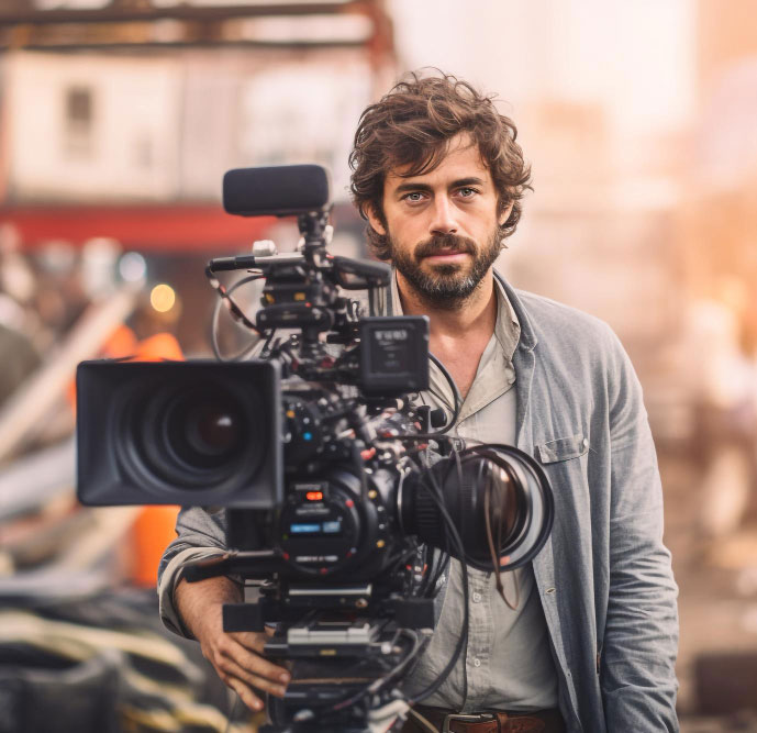 Filmmaker submitting their work to festivals through Shortfundly